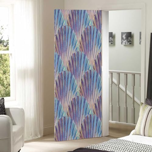 Susiyo Retro Rainbow Shells Halloween Door Cover