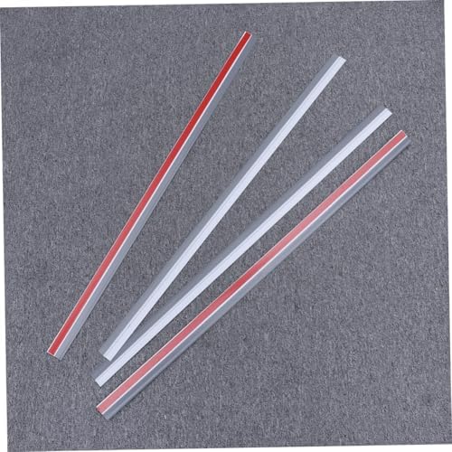 4pc Door Draft Stopper Under Door Seal Strip Soundproof Wind Blocker