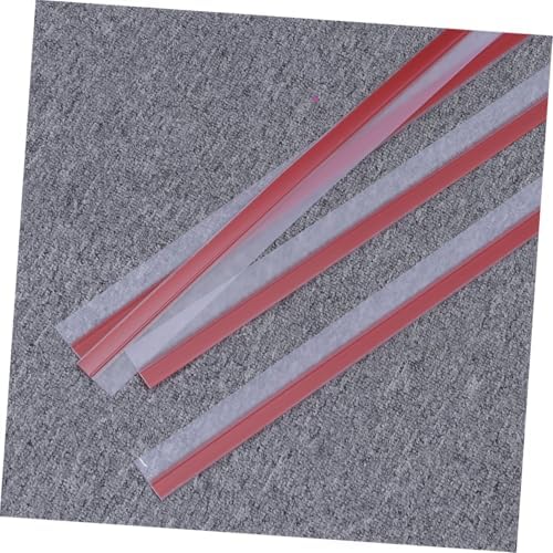 4pcs Transparent Under Door Draft Stopper Seal Soundproof Weather Stripping for Doors