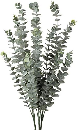 29 Inch Faux Eucalyptus Branches for Wedding Vase Decor