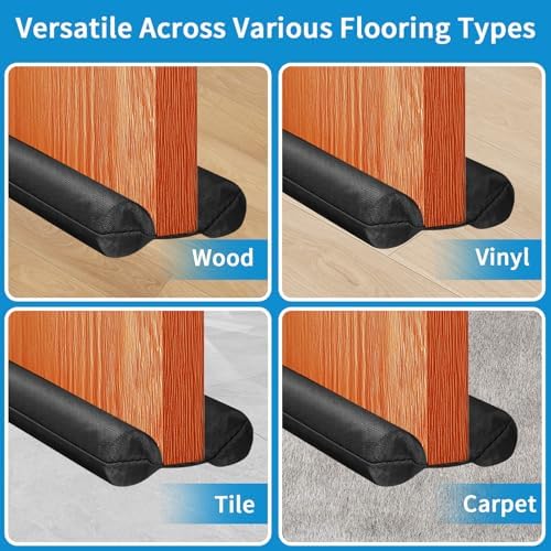 Neween Large Door Draft Stopper for Cold and Noise Block
