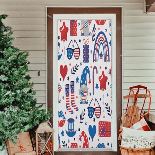 Susiyo Decorative Door Cover for Home Party Holidays 32x79 in