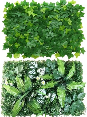 Realistic Artificial Grass Wall Panels 16x24in