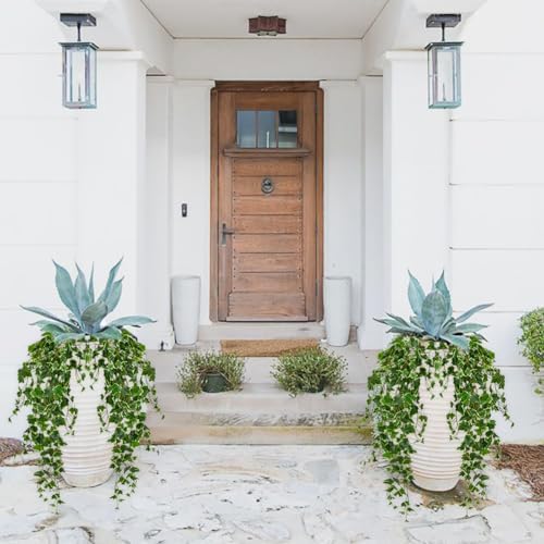 Hollyone Artificial Hanging Plants 36 Inch Fake Ivy Vine Greenery for Wall Decor