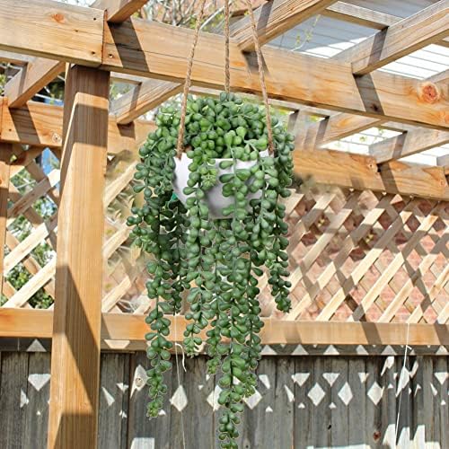Artificial Succulents Hanging Fake String of Pearls for Home Decor