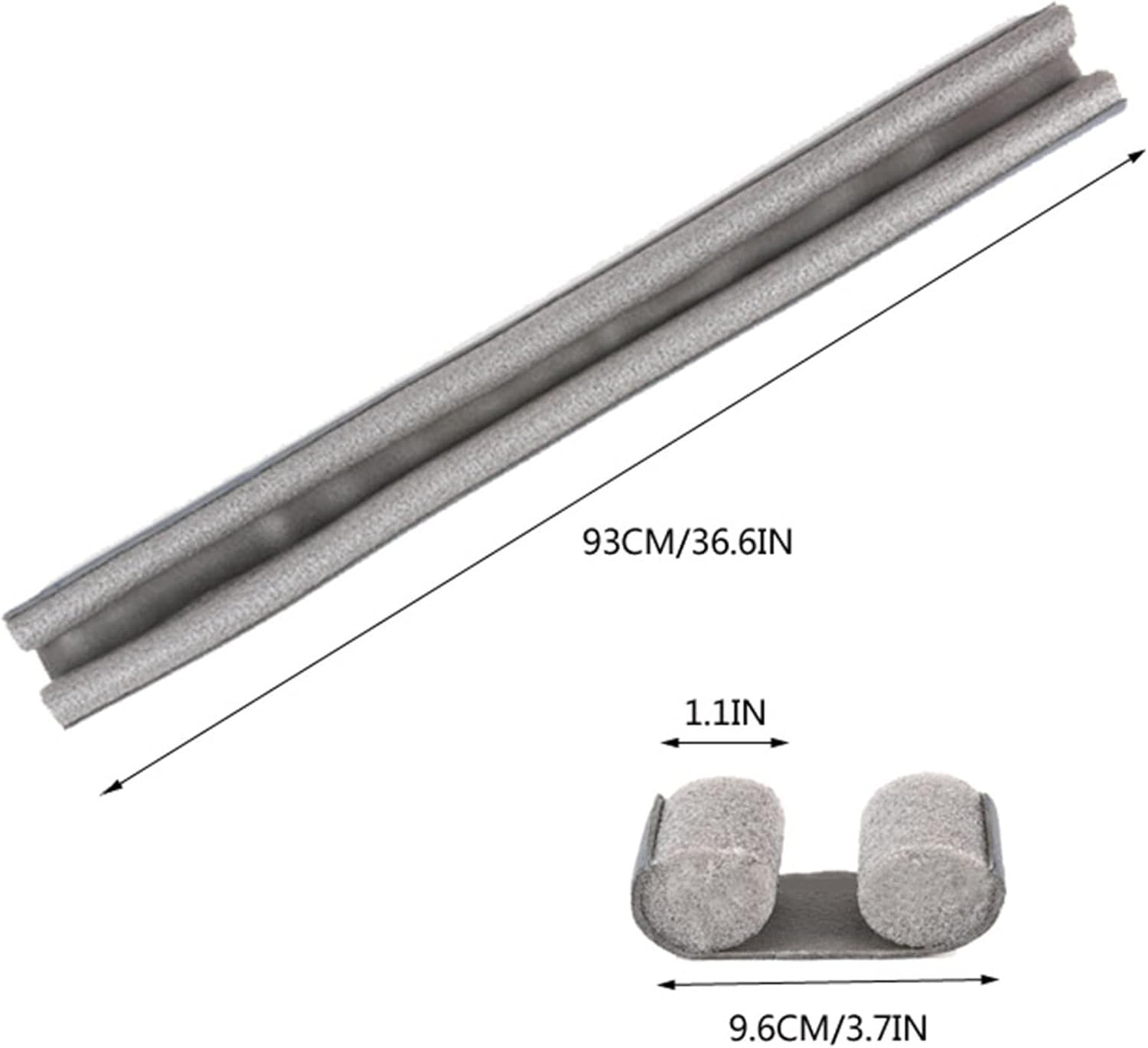 Large Door Draft Stopper 36 Inch Under Door Gap Filler