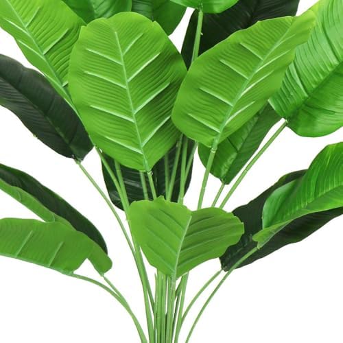 XIYUAN 32 Inch Artificial Palm Leaves 2 Pcs Decor