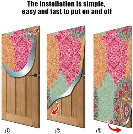 Susiyo Halloween Door Cover with Stretch Fabric 1