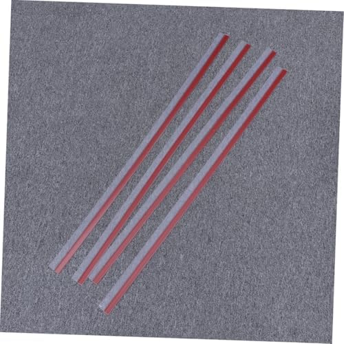 4pcs Transparent Under Door Draft Stopper Seal Soundproof Weather Stripping for Doors