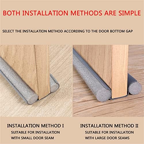 Large Door Draft Stopper 36 Inch Under Door Gap Filler