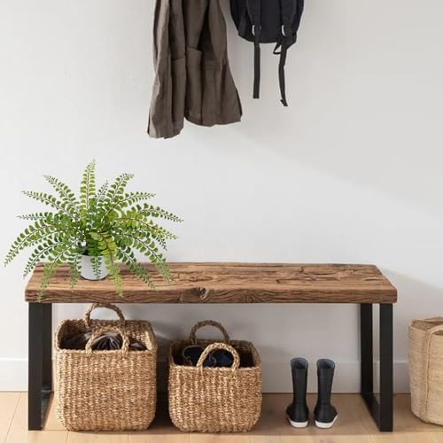 Hollyone Artificial Fern Potted Plant Indoor Outdoor