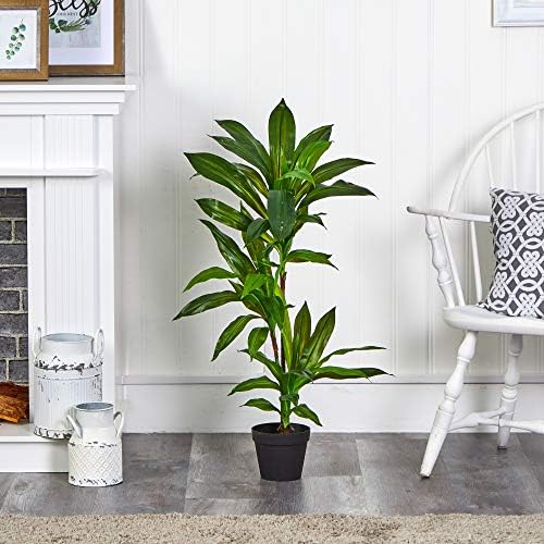 Nearly Natural 3ft Dracaena Artificial Plant Real Touch