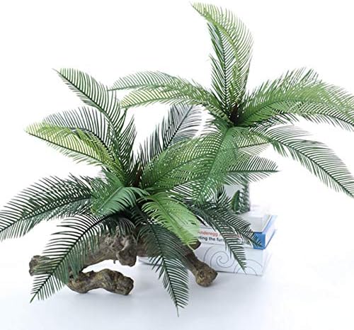19 Inch Artificial Palm Leaf Bush for Decor