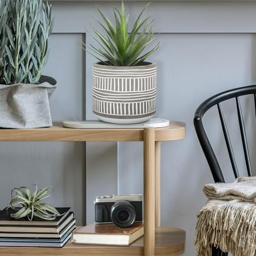 Derekey Artificial Plants Indoor Fake Plants in Pots