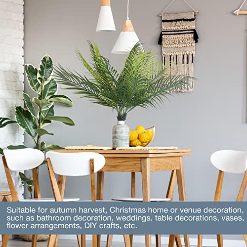 Faux Palm Leaves Artificial Plants for Home Decor