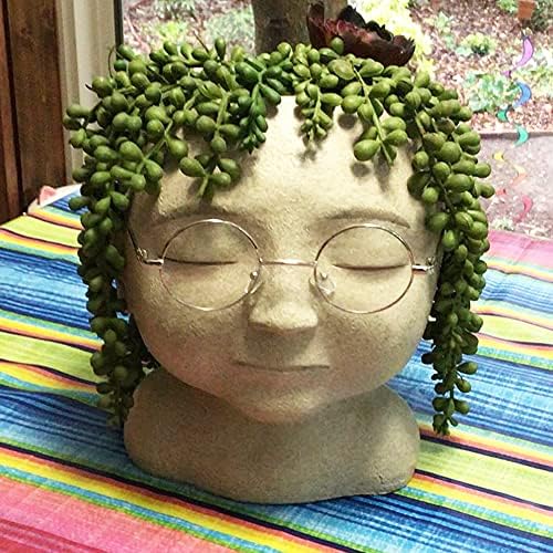 HANDIC 3 Pack Artificial String of Pearls Plants Green Hanging Decor