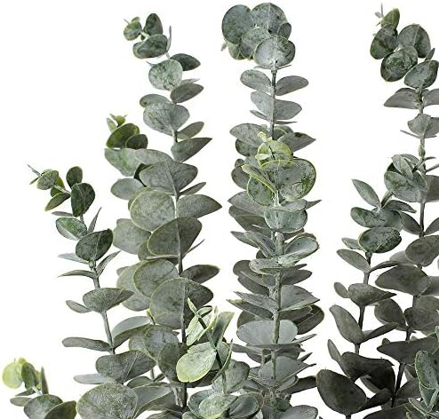 29 Inch Faux Eucalyptus Branches for Wedding Vase Decor