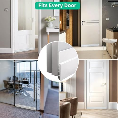 White Door Draft Stopper 2 W x 39 L