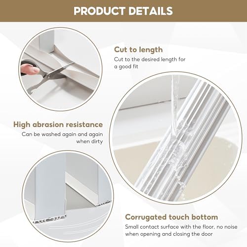 Roshoitle 35 Inch Door Draft Stopper White