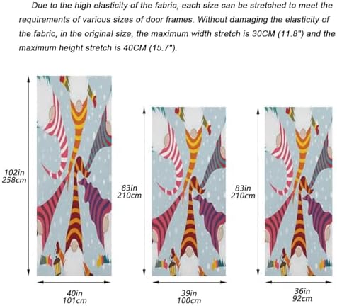 Susiyo Festive Door Cover Stretch Fabric
