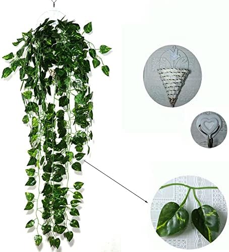 Generic Artificial Ivy Leaf Garland for Wall Decor