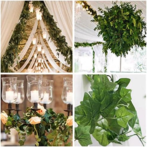 GPARK 24 Pack Artificial Ivy Garland Leaves
