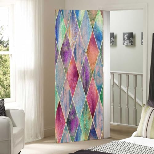Susiyo Stripe Door Cover for Halloween Decor