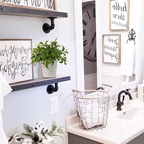 Briful Artificial Plant Set of 3 for Home Office and Living Room Decor