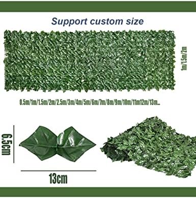 Artificial Ivy Privacy Fence Screen Greenery Wall 15x15m