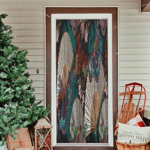 Susiyo Asian Dragon Halloween Door Cover 32x79in
