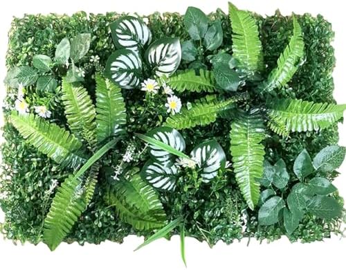 Nassmoss Artificial Plant Wall Panels 16x24in Realistic Greenery Decor