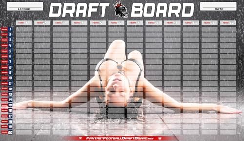 Fantasy Football Draft Board 2025 2026 12 Team 20 Round