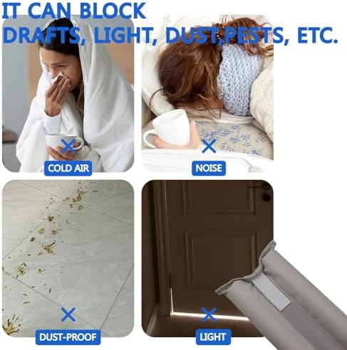 Effective Door Draft Stopper for 30-36 Inch Doors