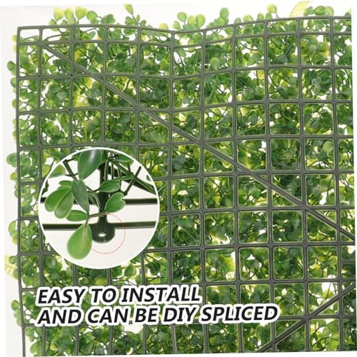 PRETYZOOM Artificial Grass Wall Panels for Home Decor and Events