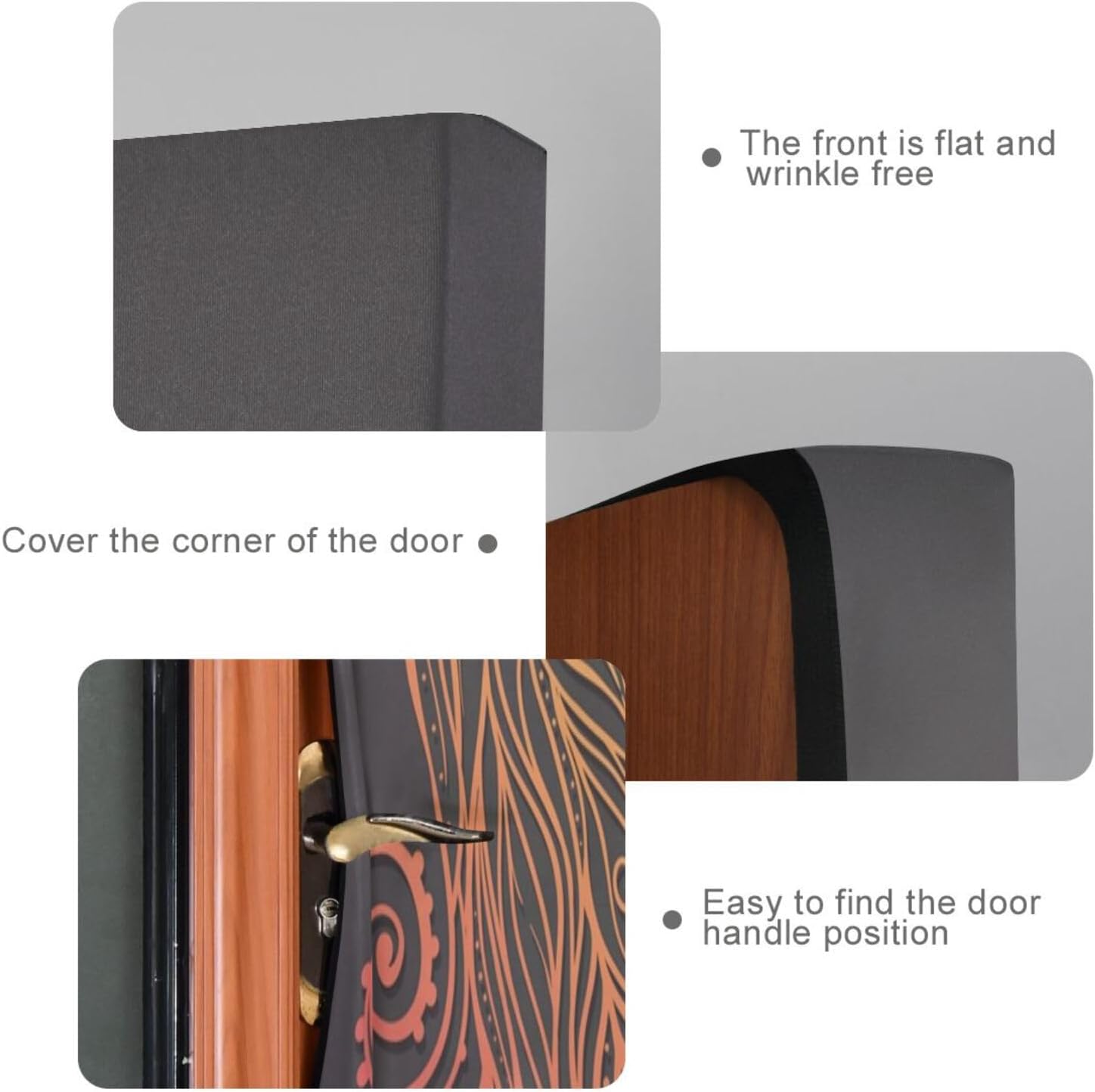 Susiyo Peacock Halloween Door Cover 32x79in