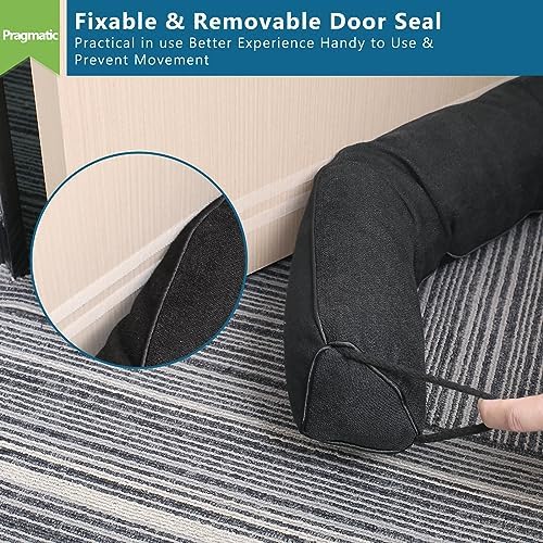 Anze Door Draft Stopper 32 Inch Weighted Triangle