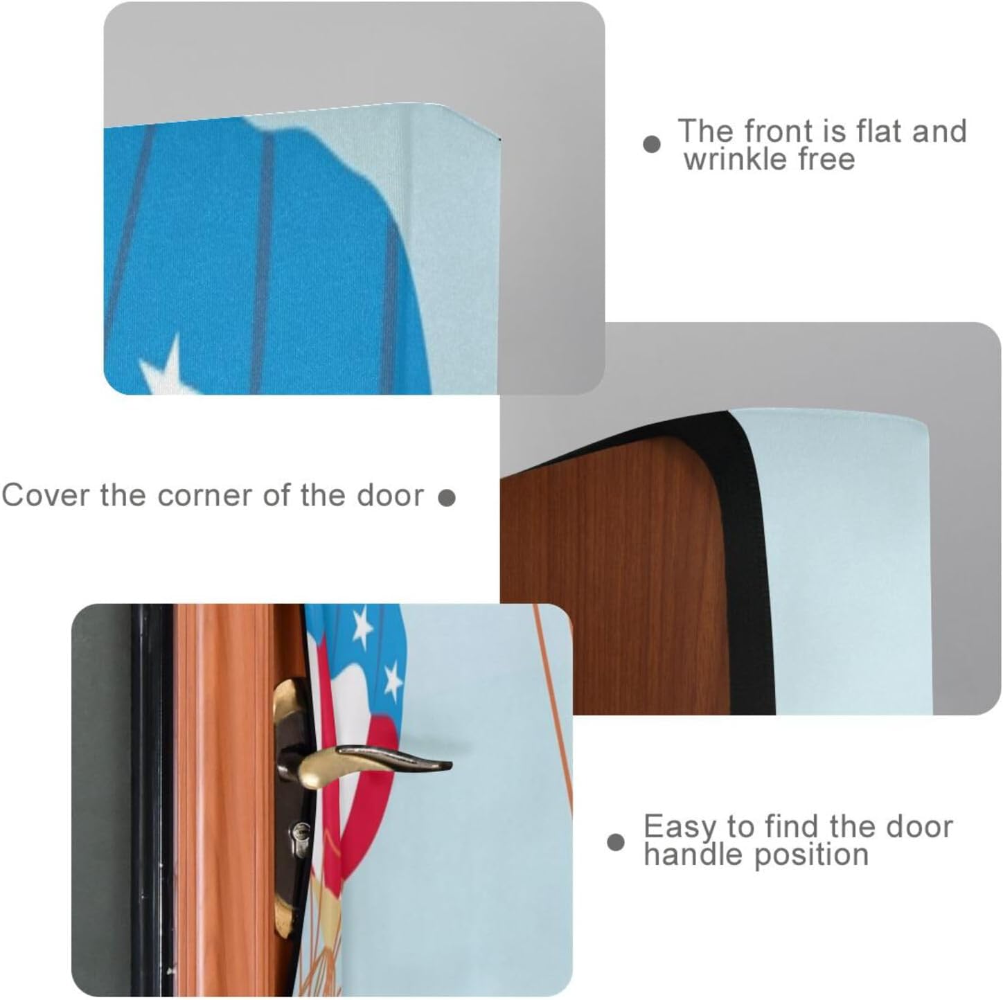 Susiyo Hot Air Balloons Halloween Door Cover