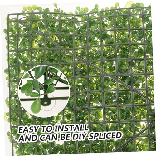 PRETYZOOM Artificial Grass Wall Panels for Garden Decor