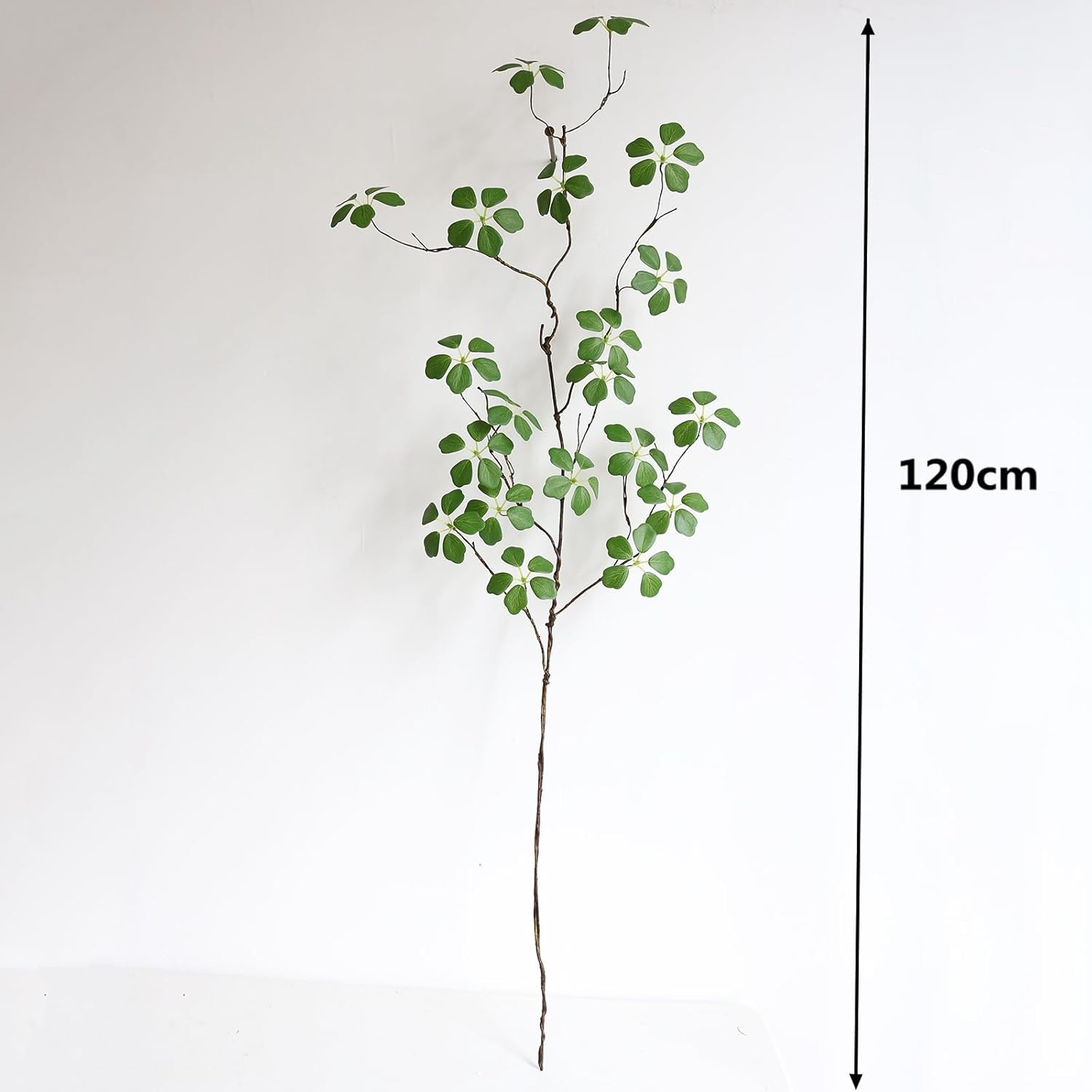 Artificial Eucalyptus Greenery Stems with Fake Lotus Leaves for Home Office Decor 3PCS