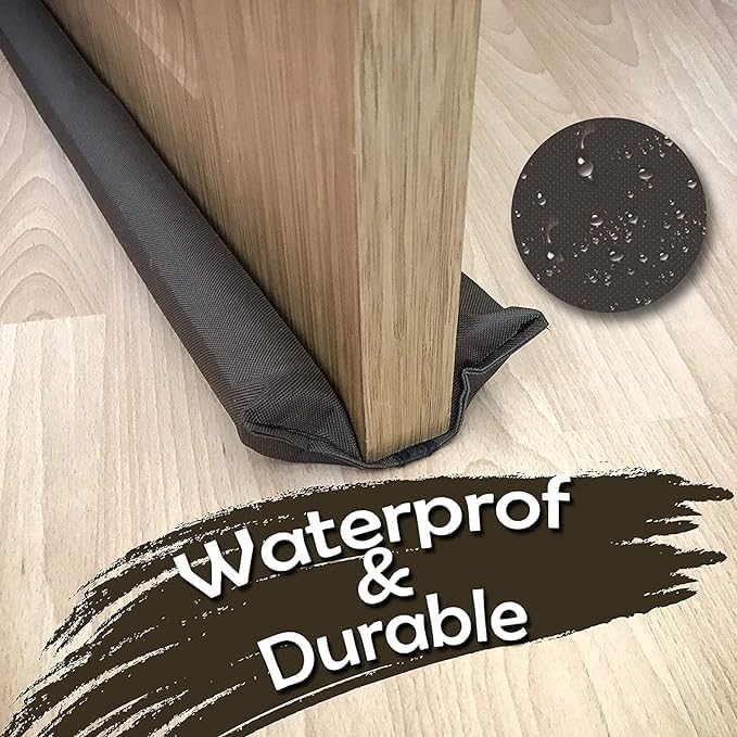 Sapphire Home Door Draft Stopper Waterproof Grey