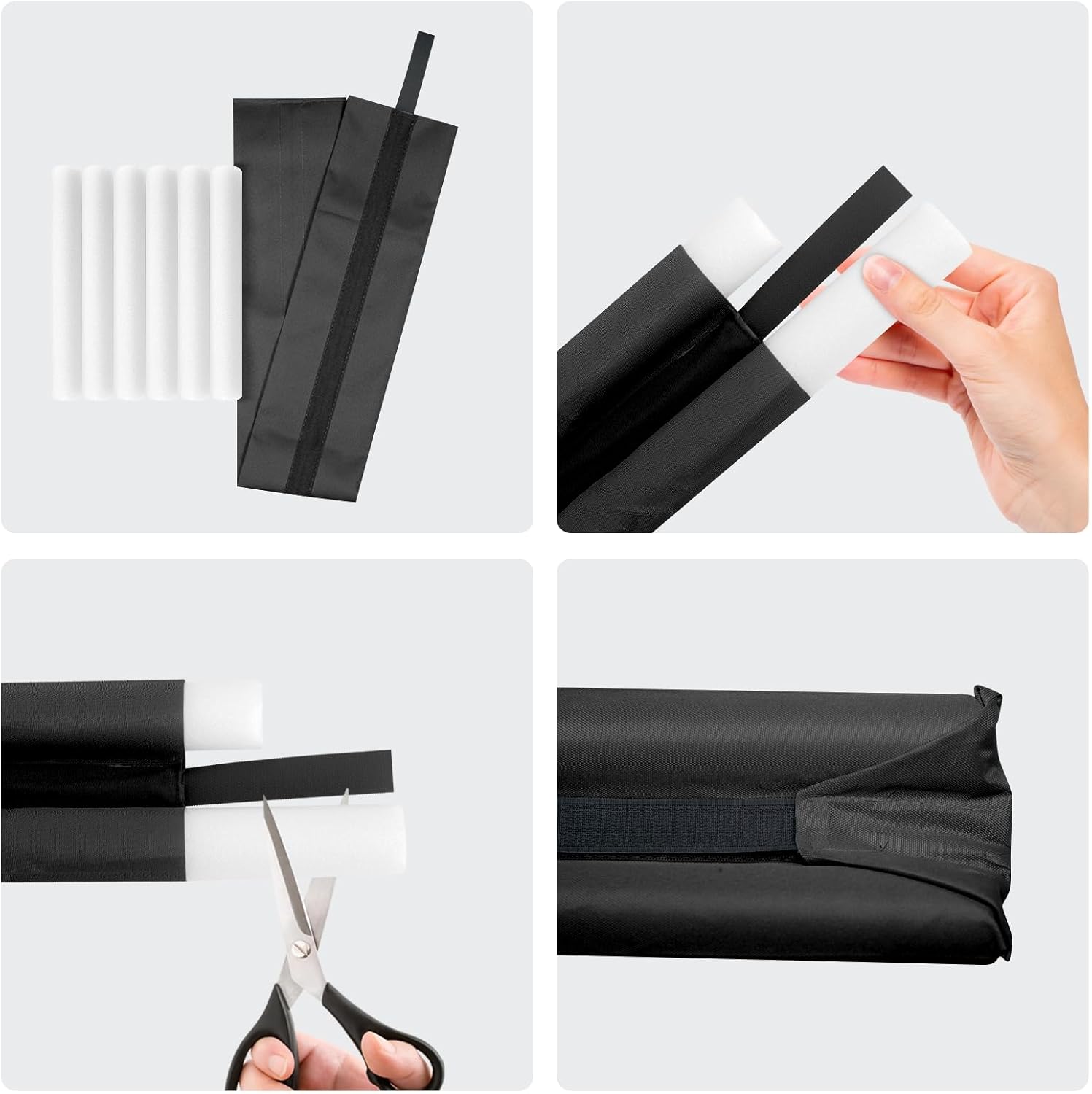 Under Door Draft Stopper 36 Inch Double Sided Noise Blocker