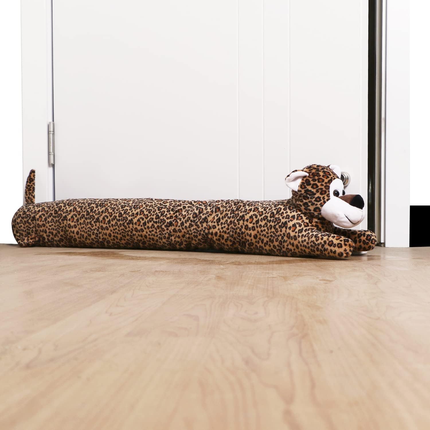 36 Inch Leopard Animal Draft Stopper for Door and Window