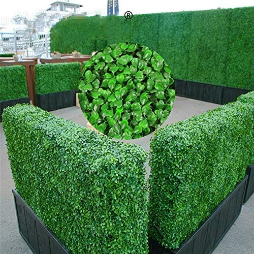 DH-Link 2 6 12 Plant Artificial Mat Greenery Wall Hedge Decor