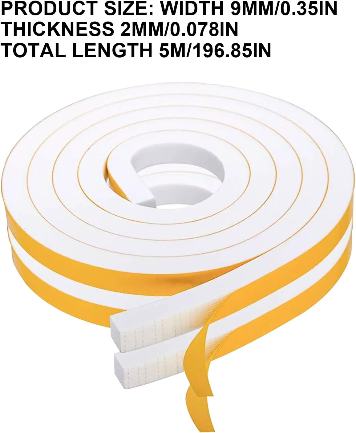 16 Feet Weather Stripping Door Draft Stopper for Bottom