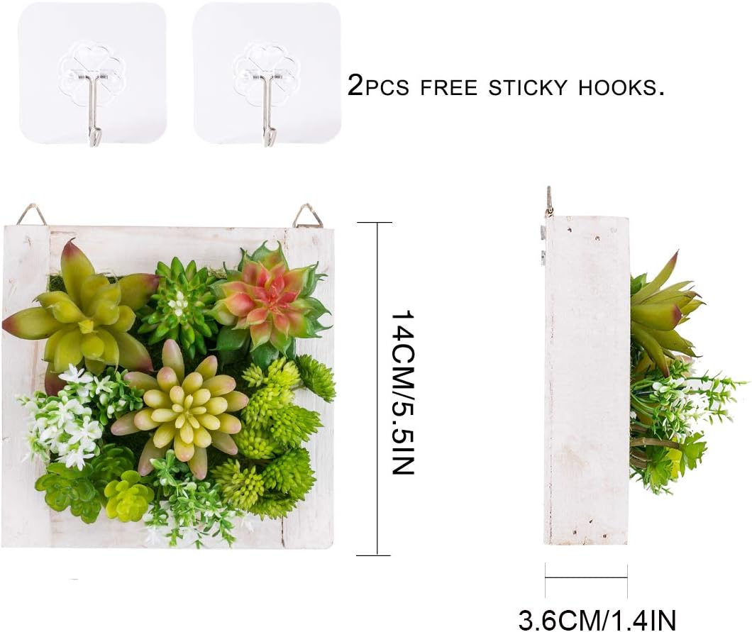 SWTHONY Hanging Wall Artificial Plants for Home Decor