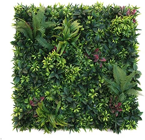 ULAND 40x40 Artificial Greenery Hedge Wall Decor