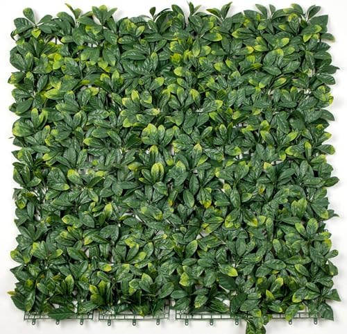 Laurel Artificial Wall Leaves Panel - 40x40 Inches UV Resistant