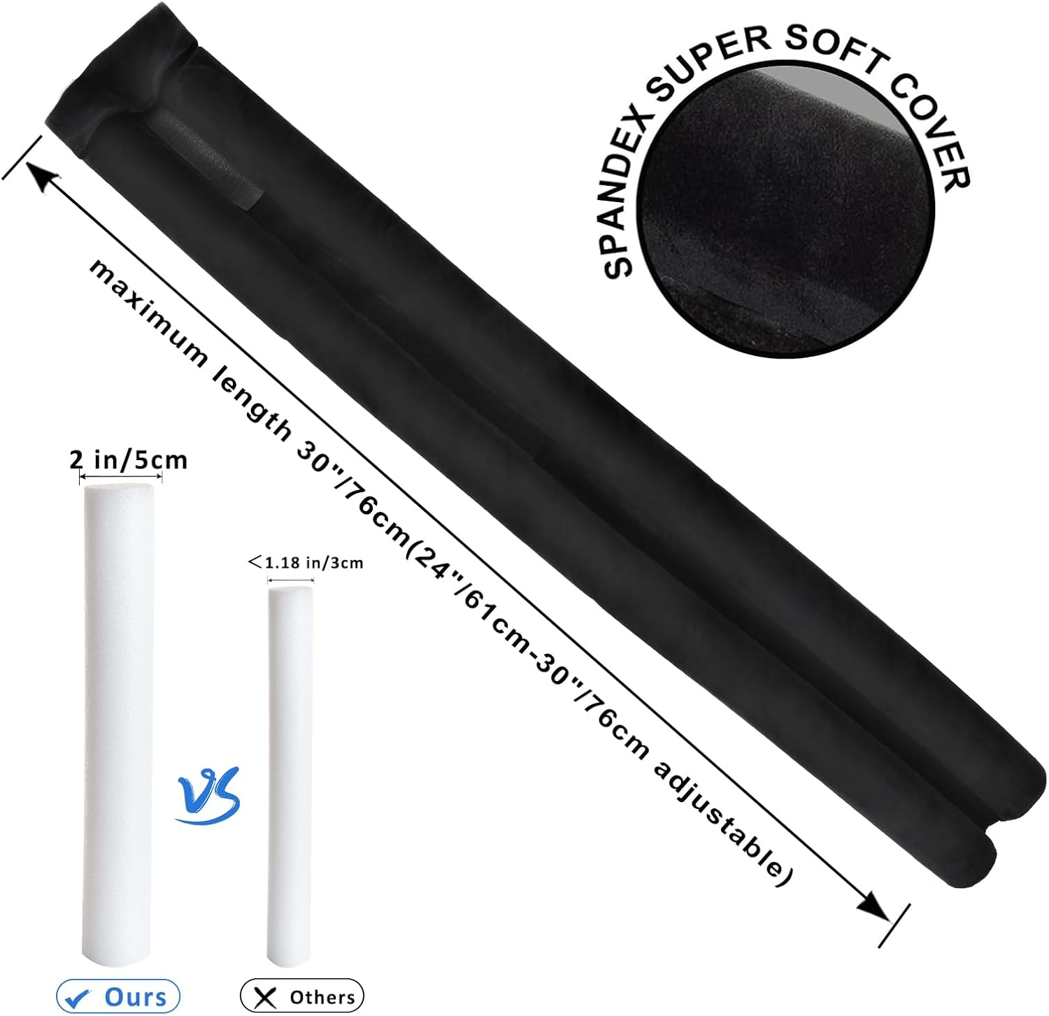 Marwood Adjustable Draft Stopper for Doors and Windows