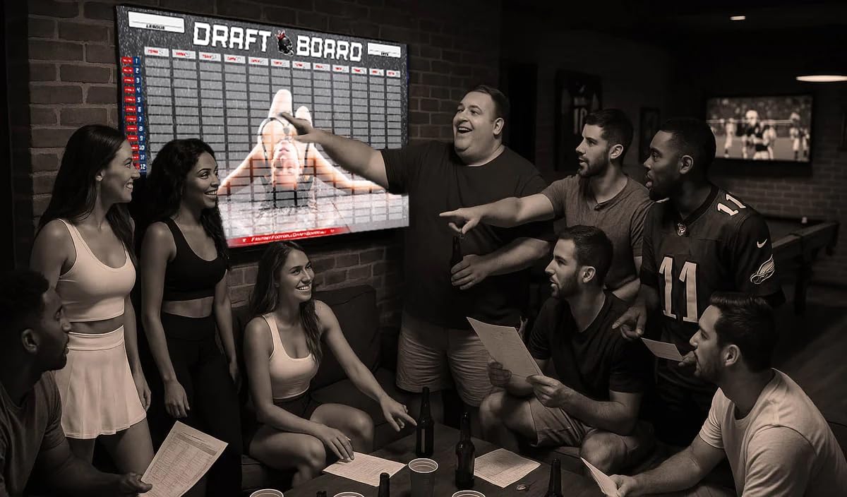 Fantasy Football Draft Board 2025 2026 12 Team 20 Round
