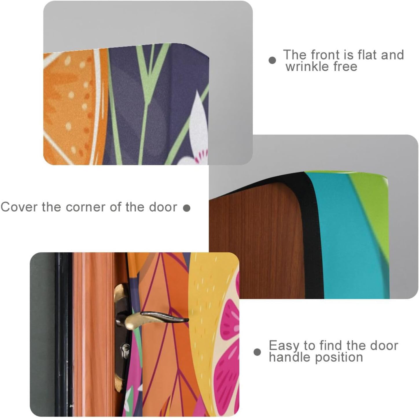 Susiyo Summer Fruit Halloween Door Cover Decoration
